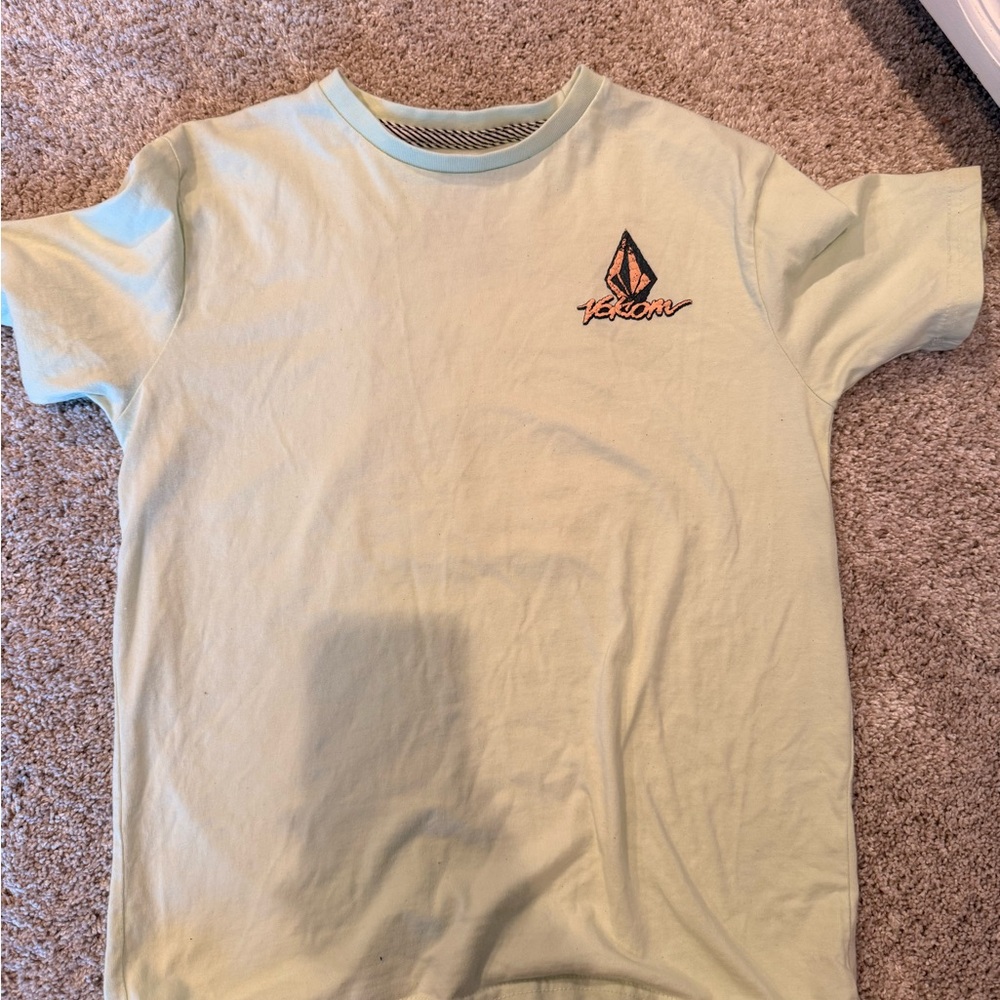 Volcom Kids Mint Green Tee